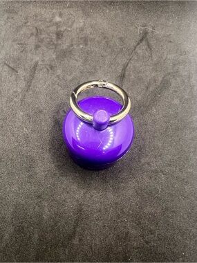 Travel Ring Storage - Purple Round Keyring Accessory
